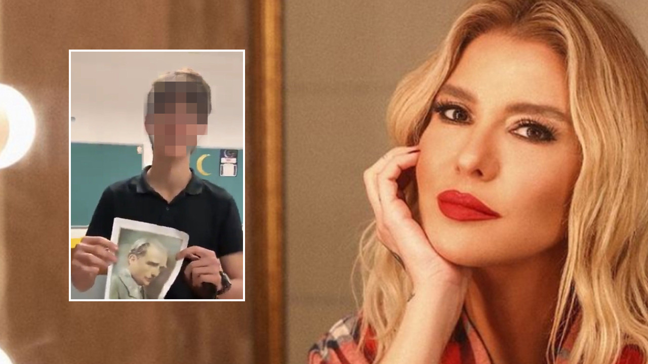 Atatürk'e hakaretten tutuklanmıştı! Gülben Ergen beddua etti, ortalık karıştı