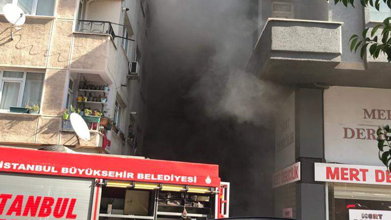 İstanbul'da korkutan yangında can pazarı! Mahsur kalanlar böyle kurtarıldı