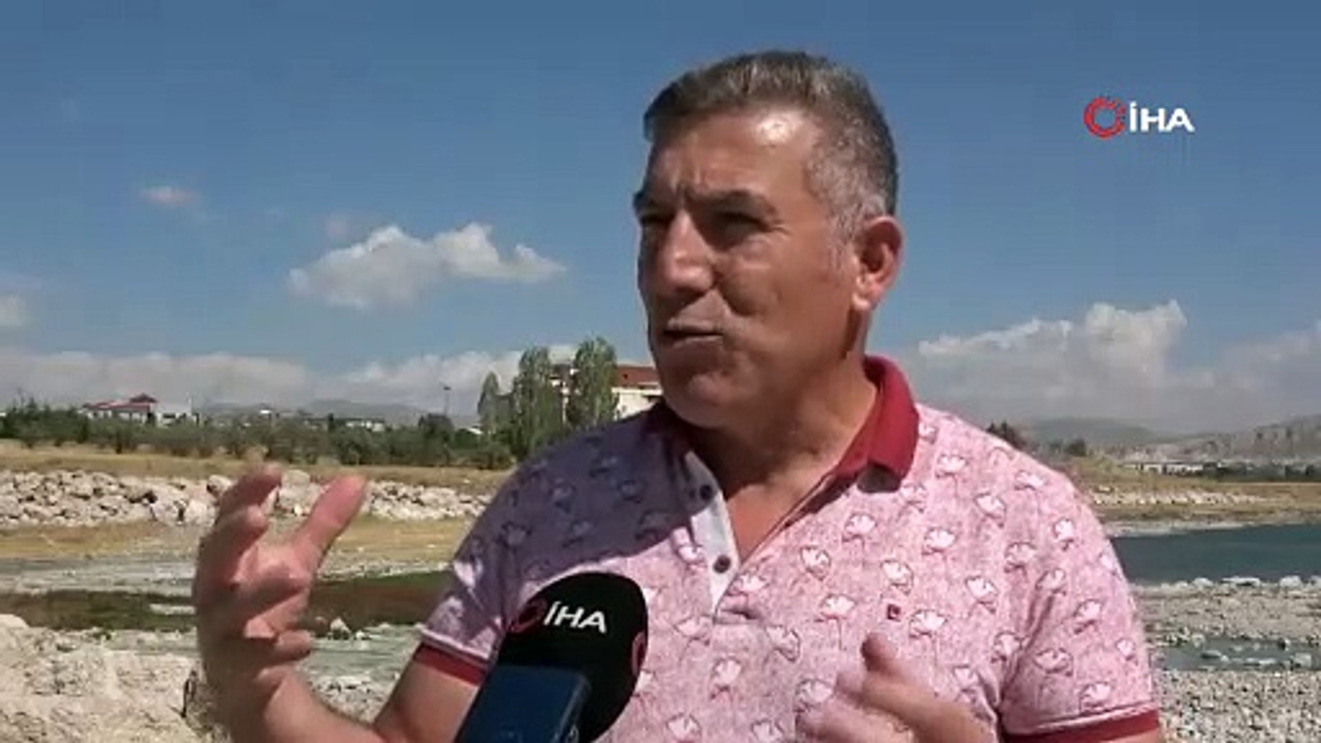 Cennet, cehenneme döndü! Erçek Gölü buhar oldu