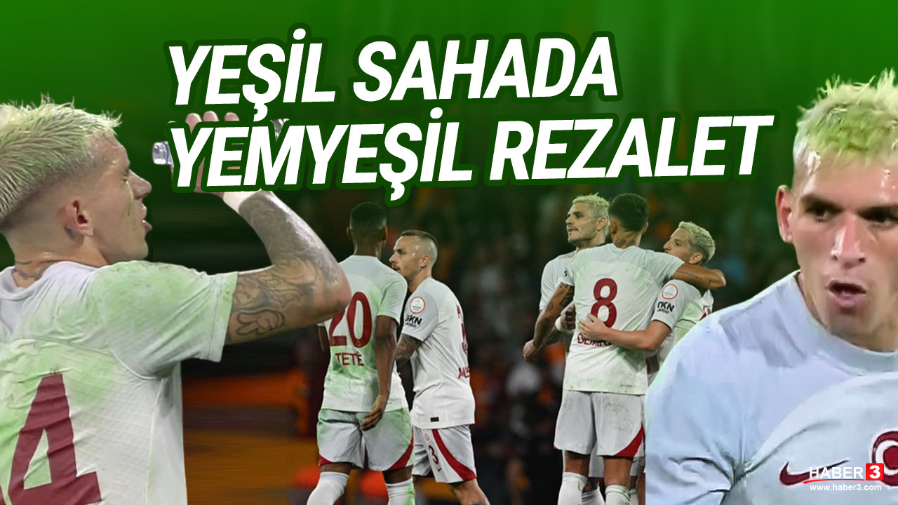 İstanbulspor - Galatasaray maçında ''yeşil'' skandal