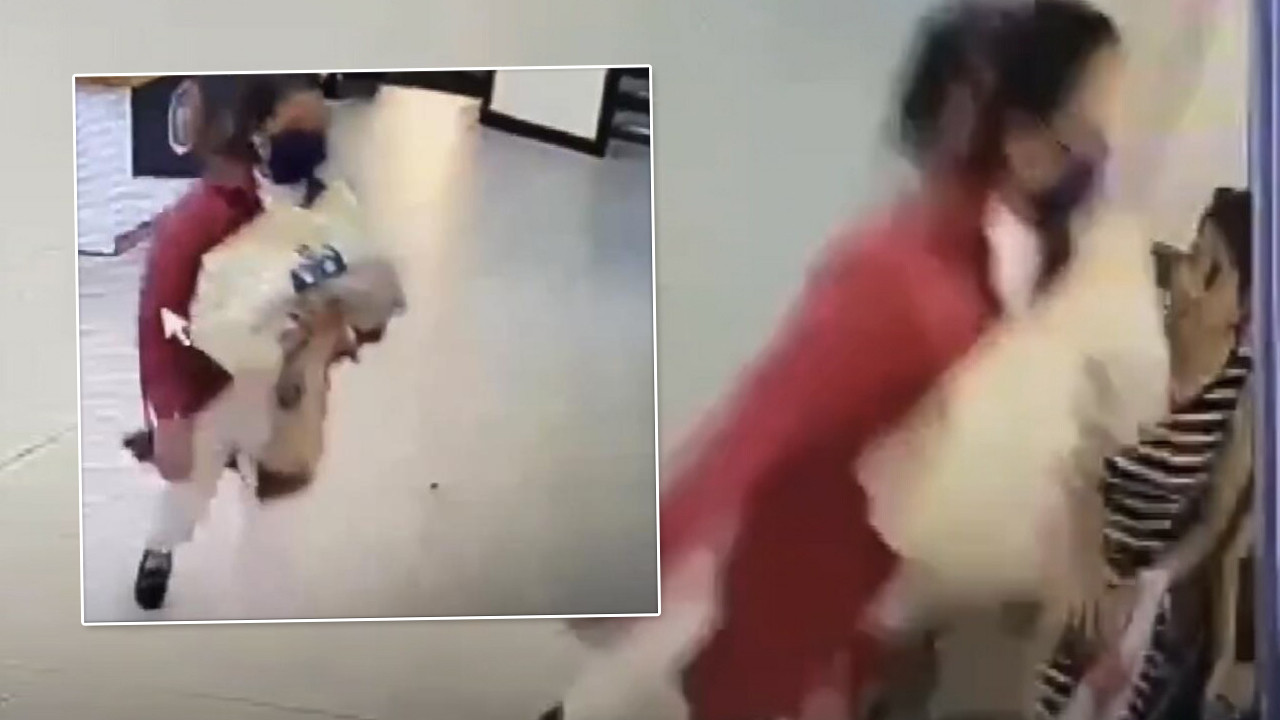 Hastanede skandal! Bebek hırsızı kamerada