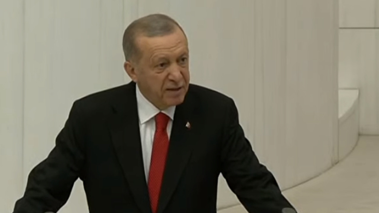 Erdoğan'dan TBMM'de yeni anayasa açıklaması