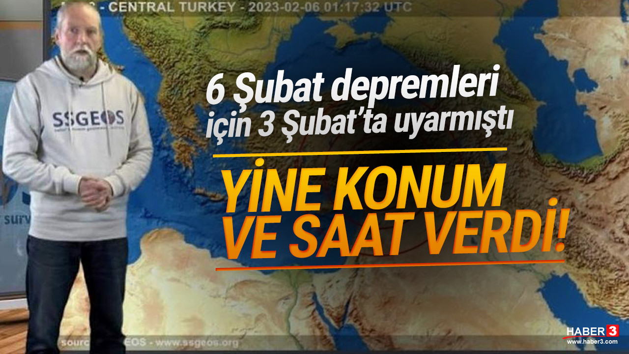 Sosyal medyanın deprem kahini bu sefer de saat verdi