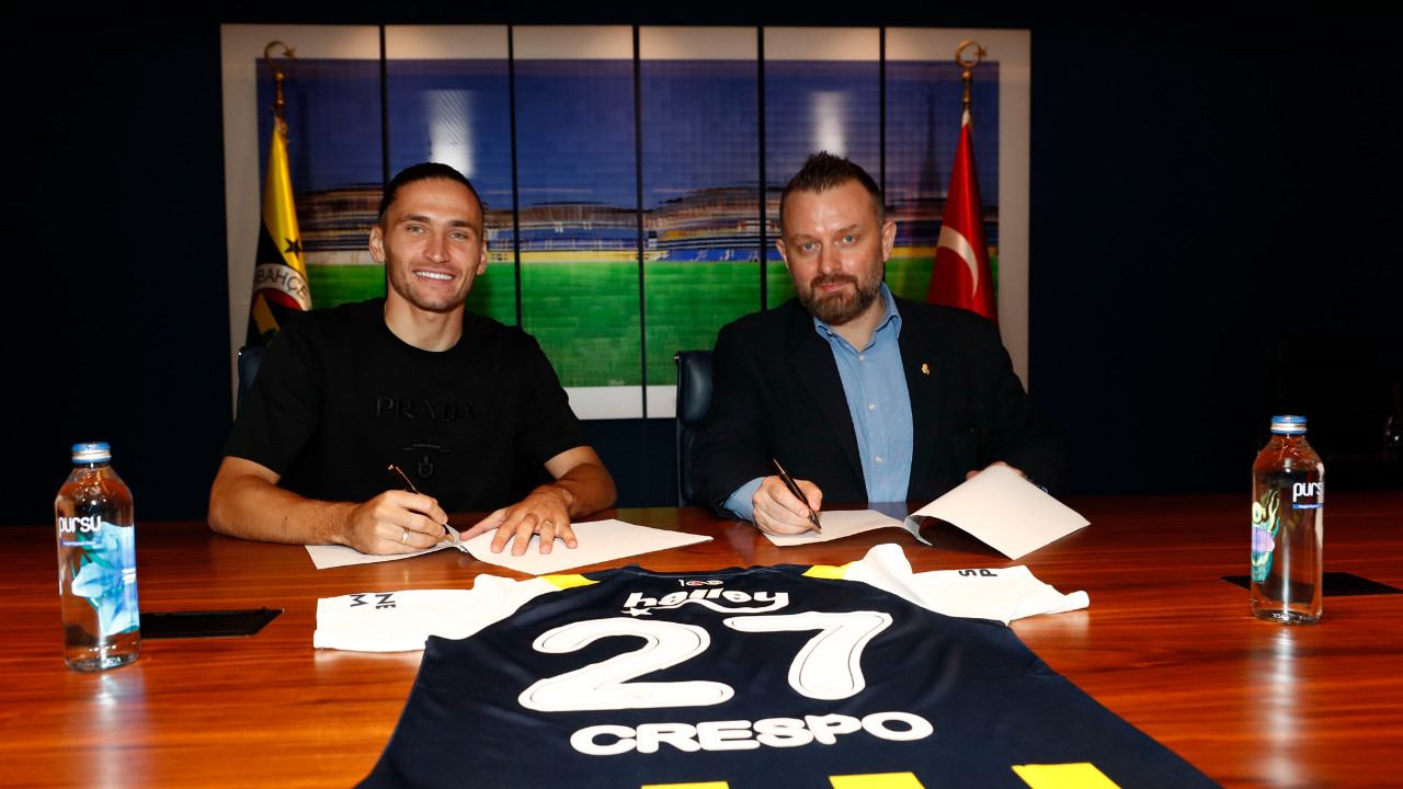 Fenerbahçe, Crespo'nun sözleşmesini uzattı