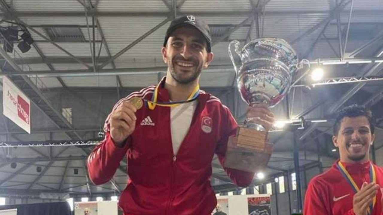 Milli sporcu Türkiye'ye altın madalya ile dönüyor