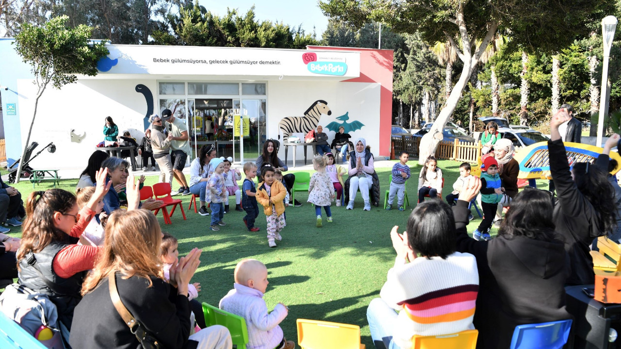 Konyaaltı'ndan Türkiye'de bir ilk: Bebek parkı