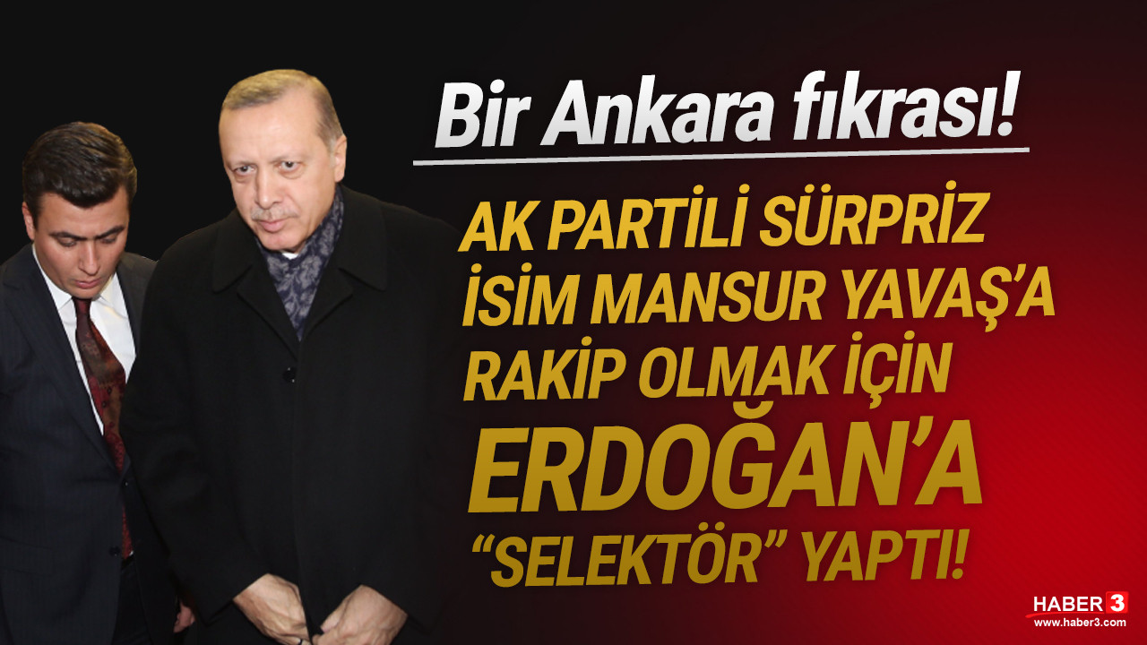 Seçimlerde Mansur Yavaş'a bir rakip daha çıktı