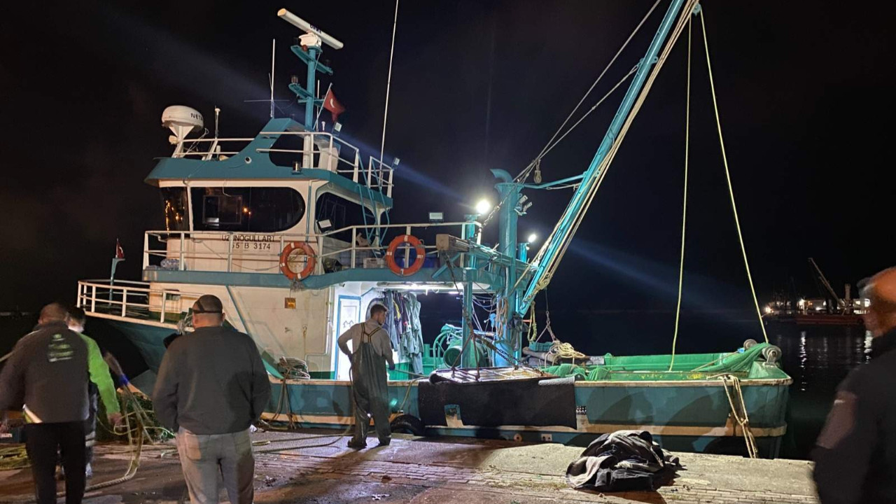 Balıkçıların ağına ceset takıldı