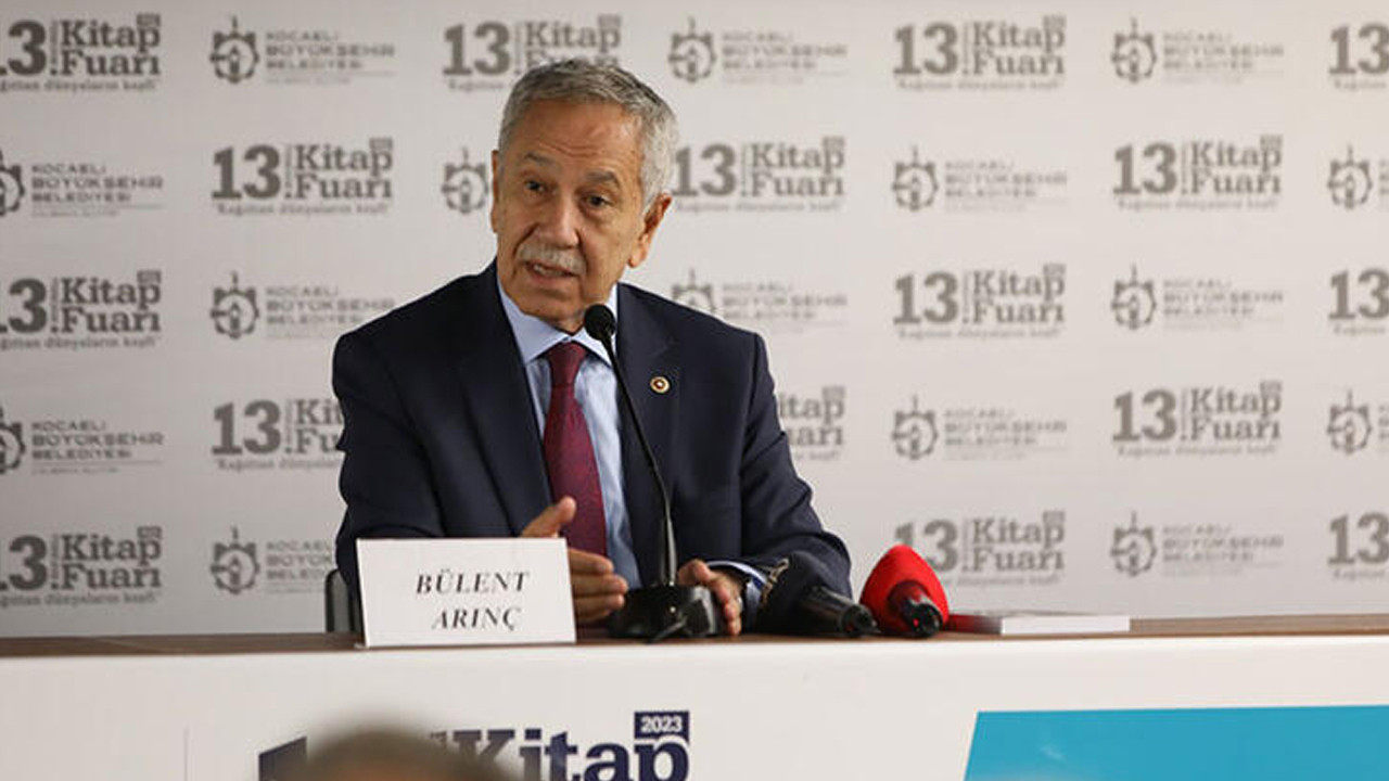 Arınç'tan Hamas çıkışı: Senin ne gücün var? Gıdanı bile dışarıdan gönderiyoruz