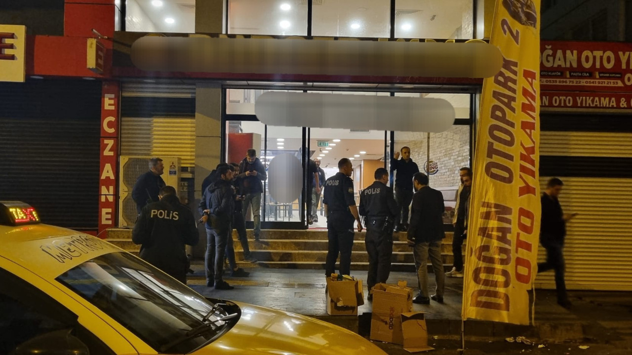 Fast food zinciri şubesine maytaplı saldırı