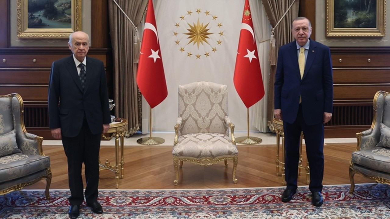 Erdoğan ve Bahçeli görüşmesindeki masadaki konu ortaya çıktı