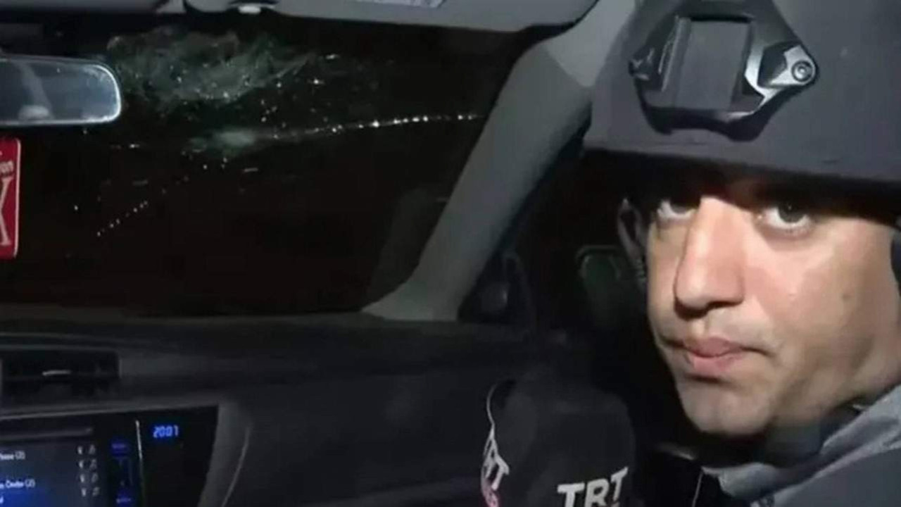 İsrail'de TRT  muhabirlerine saldırı