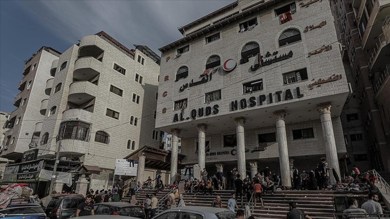 Gazze'de Kudüs Hastanesi hizmet dışı kaldı
