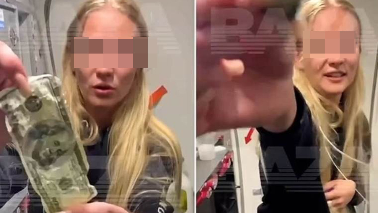 Antalya-Moskova uçağında ''seks'' gözaltısı