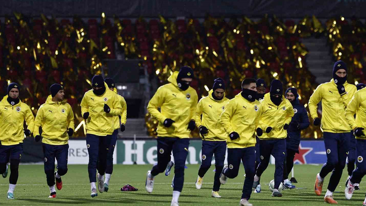 Nordsjaelland-Fenerbahçe maçının ilk 11'leri belli oldu