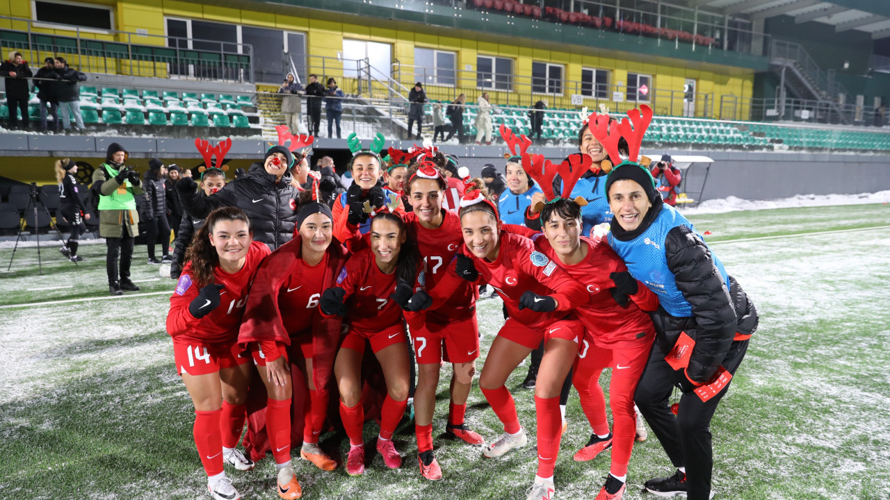 A Milli Kadın Futbol Takımı, Litvanya'yı devirdi