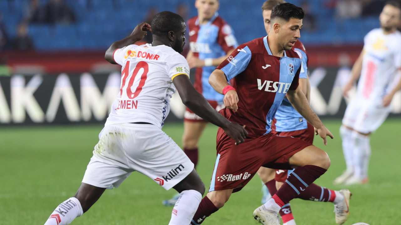 Kayserispor, Trabzonspor'u da devirdi