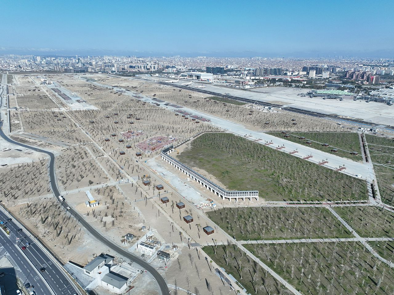 Atatürk Havalimanı'nın son hali havadan görüntülendi