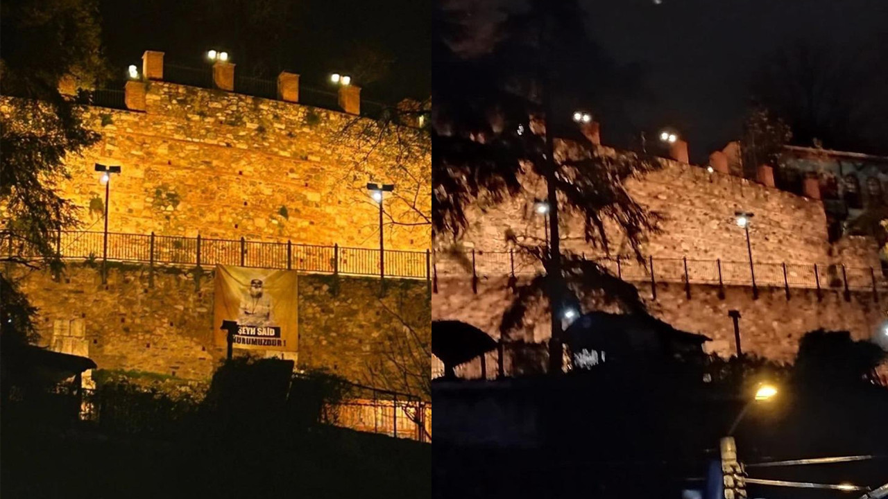 Zafer Partisi lideri Ümit Özdağ, Bursa'da partisinin gençlik kollarının Şeyh Said pankartını indirmesi üzerine 'Hainlerin pankartı değil, kendileri asılır' dedi.