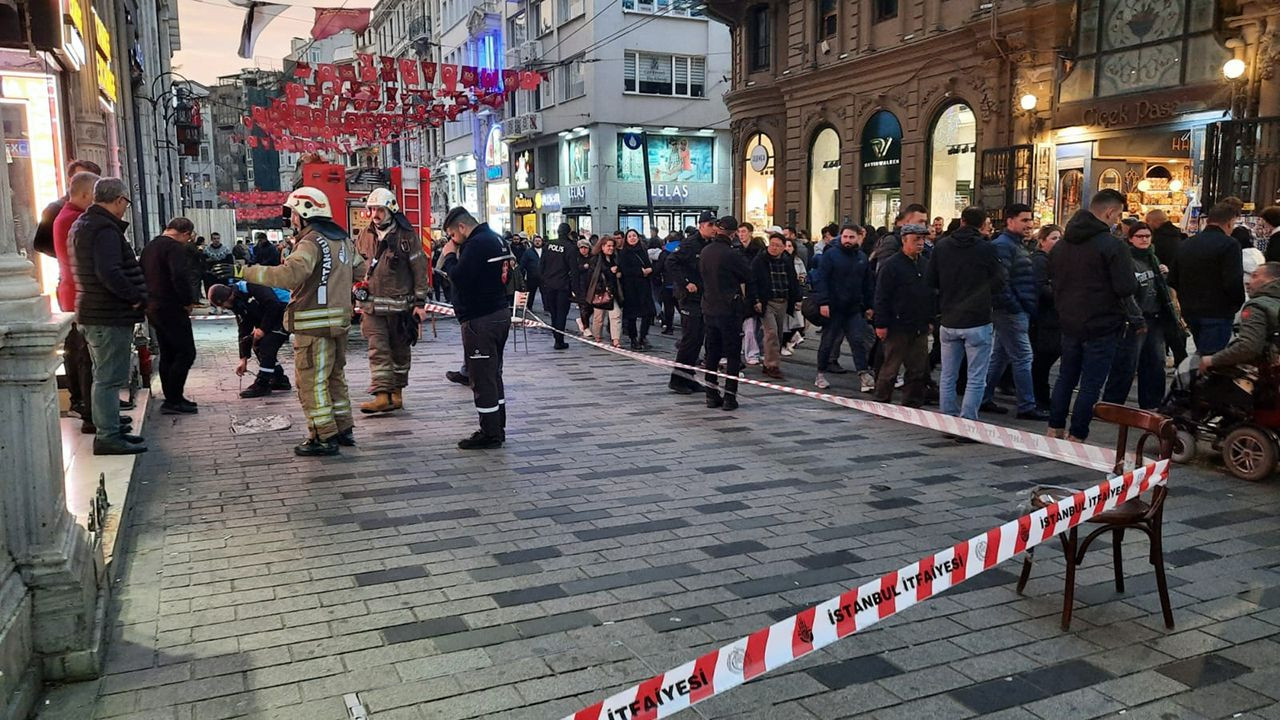 İstiklal Caddesi'nde büyük panik