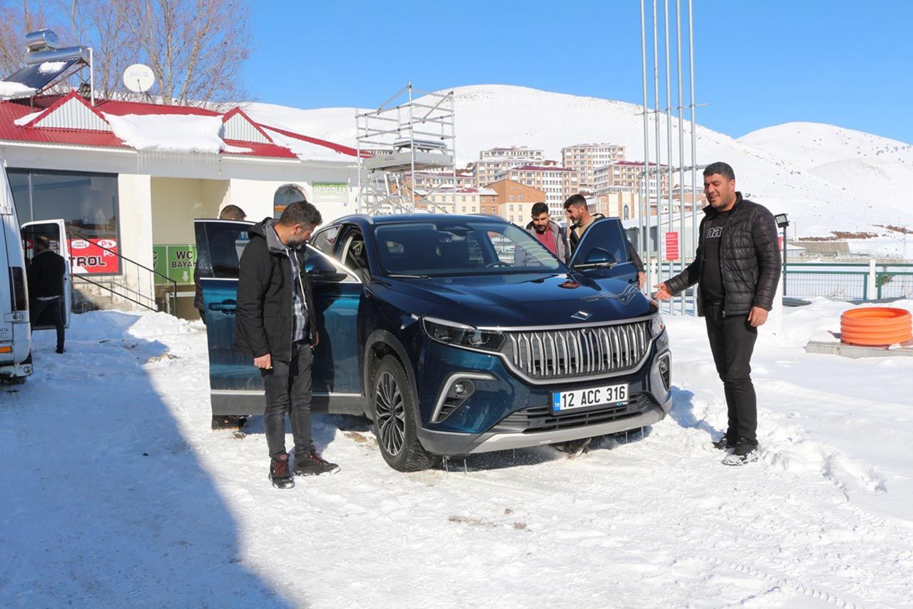 Bu sefer vatandaş test etti: İşte Togg'un kış performansı