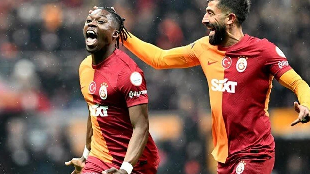 Galatasaray'dan gol yağmuru: Seri devam ediyor