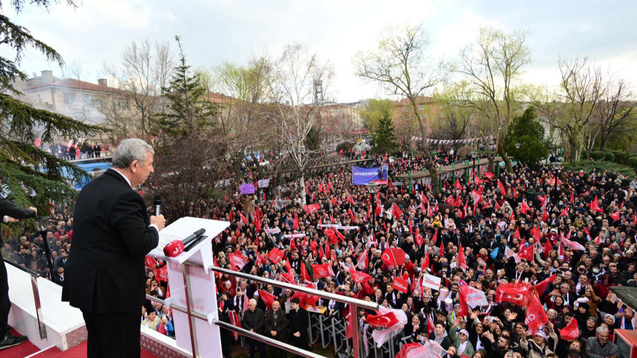 Mansur Yavaş: ''Çalmadık. Çaldırmayacağız. Yemedik, yedirmeyeceğiz''