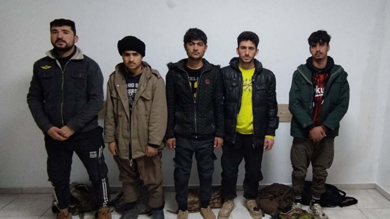 5 kaçak Afgan daha yakalandı