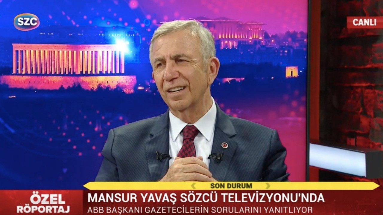 Mansur Yavaş'tan Cumhurbaşkanı adaylığı sorusuna yanıt