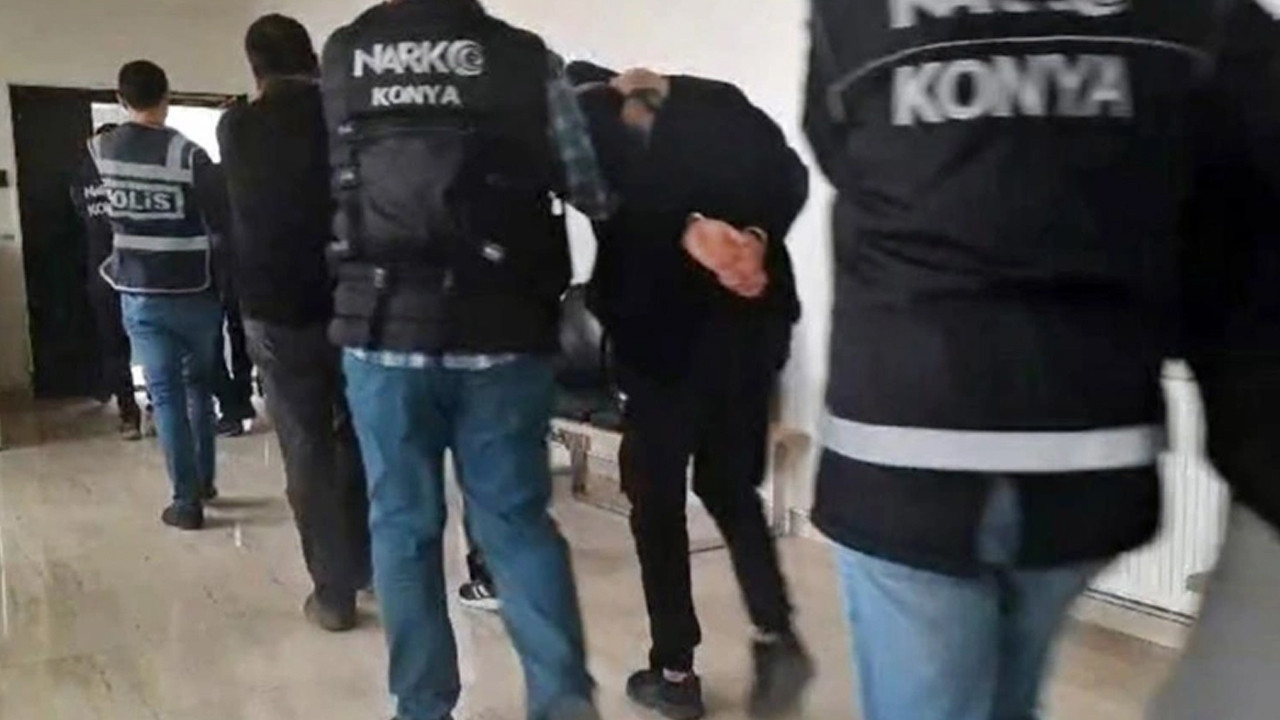 Konya'da narkotik operasyonunda 80 bin uyuşturucu hap ele geçirildi