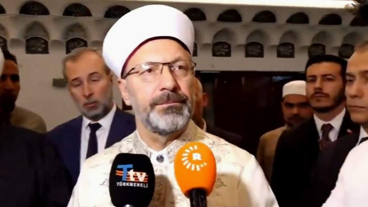 Diyanet İşleri Başkanı Erbaş'ın Arapça soruya yanıtı gündem oldu