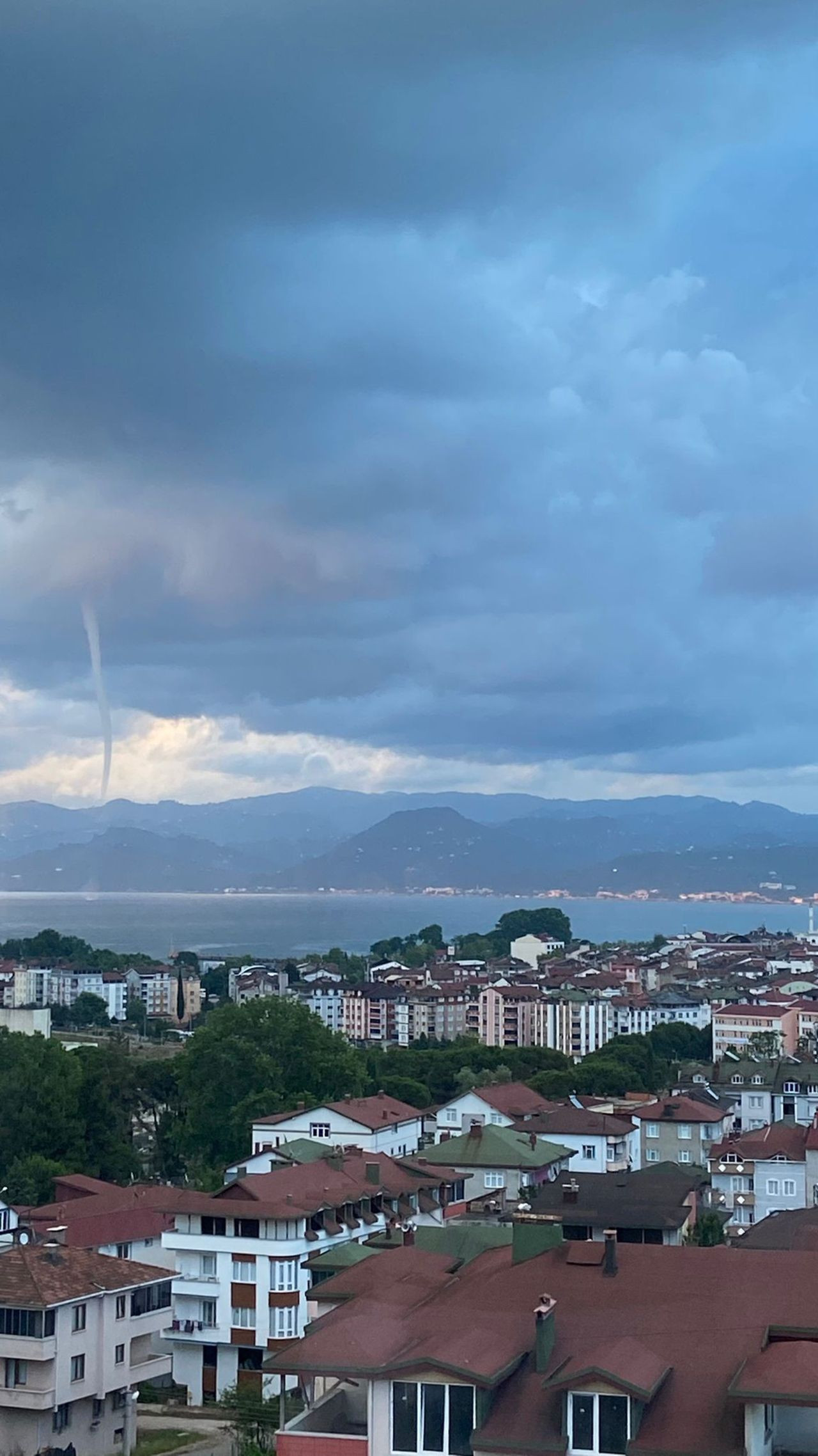 Ordu'da dev hortum