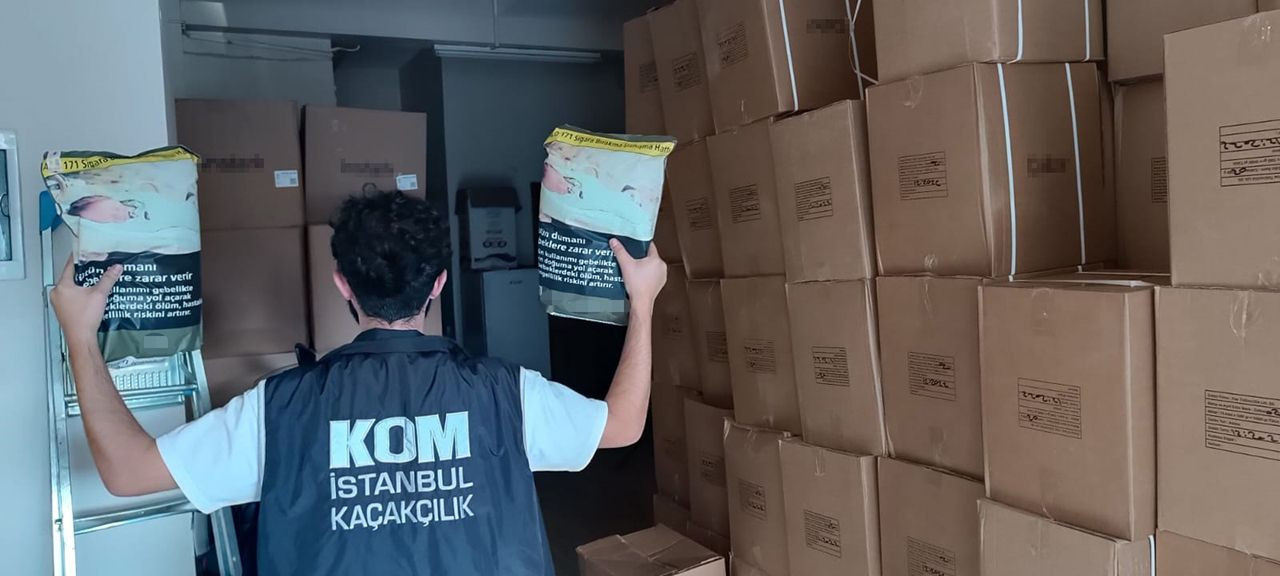 İstanbul'da 32 milyon TL'lik dev operasyon