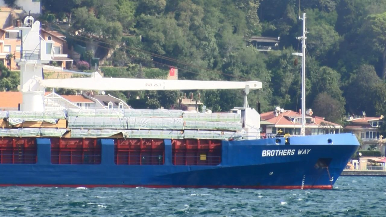İstanbul Boğazı'nda gemi arızası