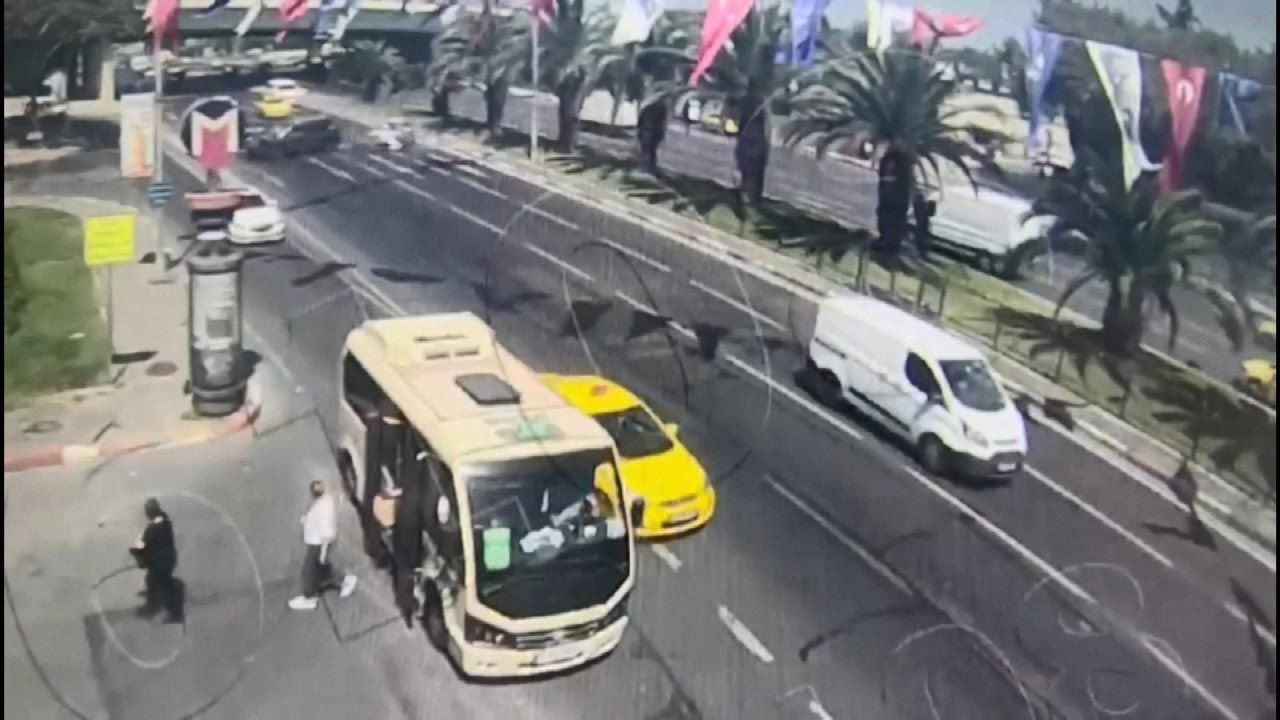 ''250 bin dolarlık kaza'' yalanını güvenlik kameraları ortaya çıkardı