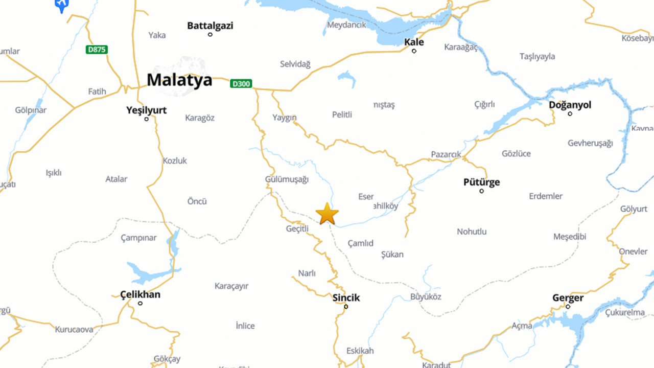 Malatya'nın Battalgazi ilçesinde 4.2 büyüklüğünde deprem meydana geldi.