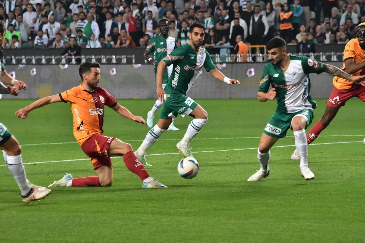 Galatasaray, Konyaspor'u farklı yendi!