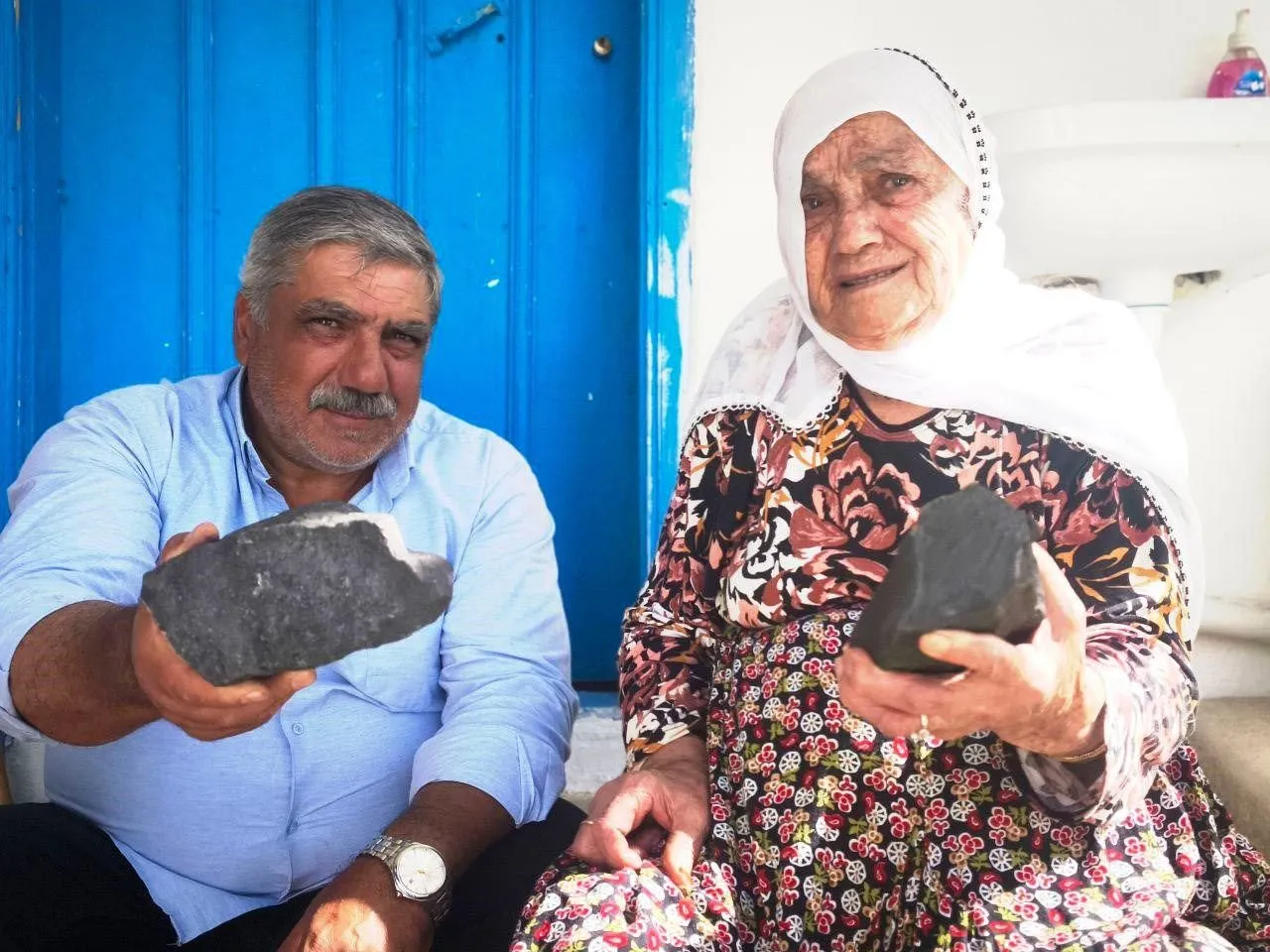 85 yaşındaki Fehime ninenin anneler günü hediyesi Uzay'dan geldi