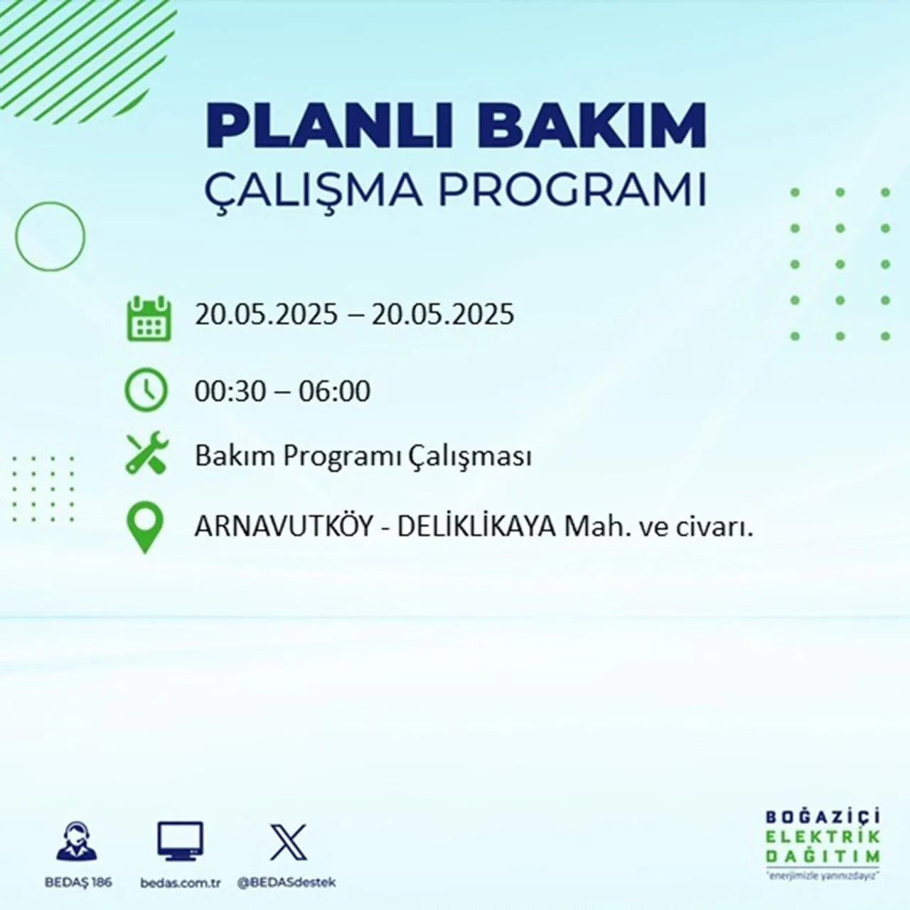 İstanbul'da 25 ilçede elektrik kesintisi: İşte etkilenecek mahalleler