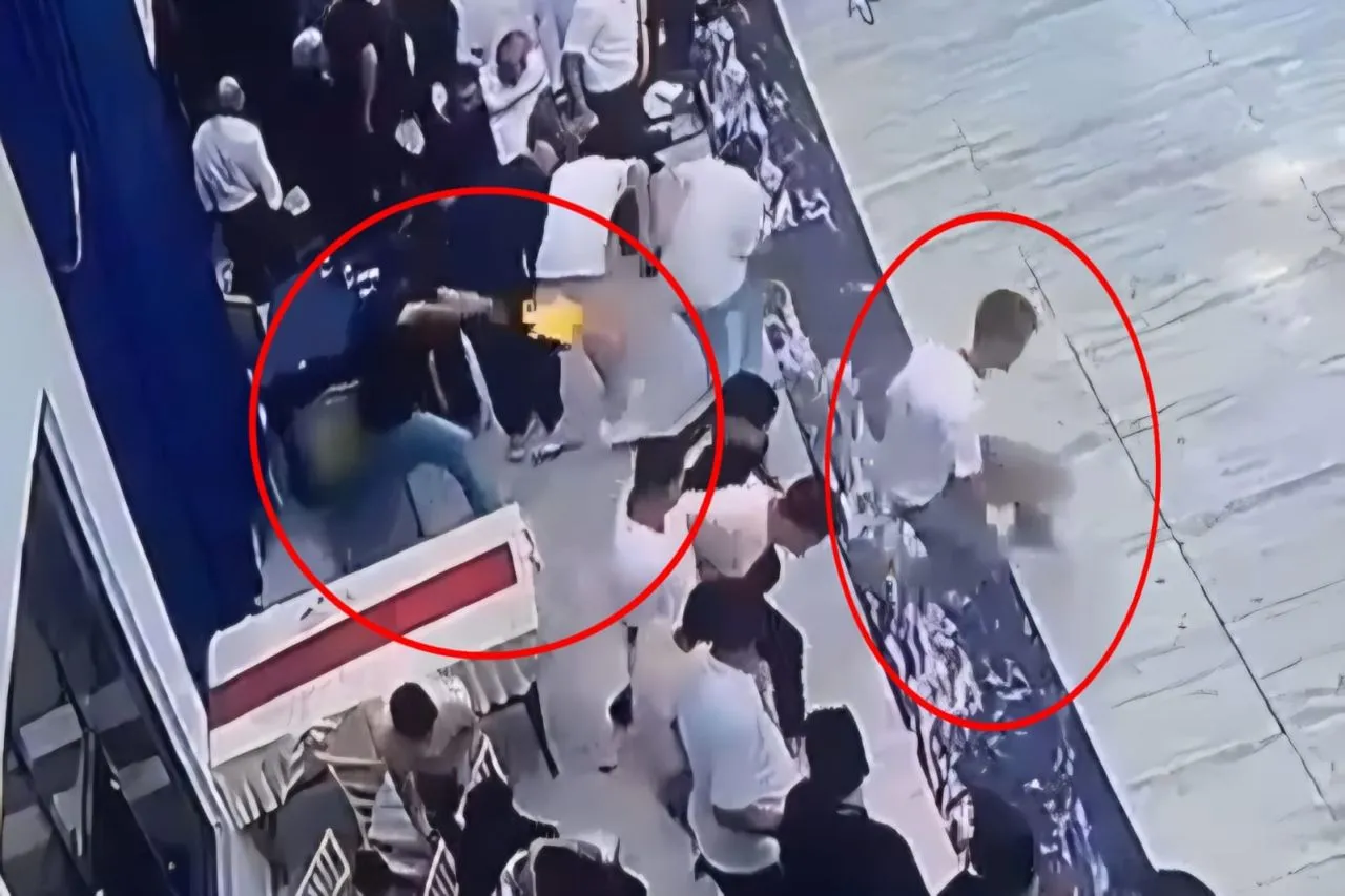 Düğün salonunu kana bulayan saldırı kamerada