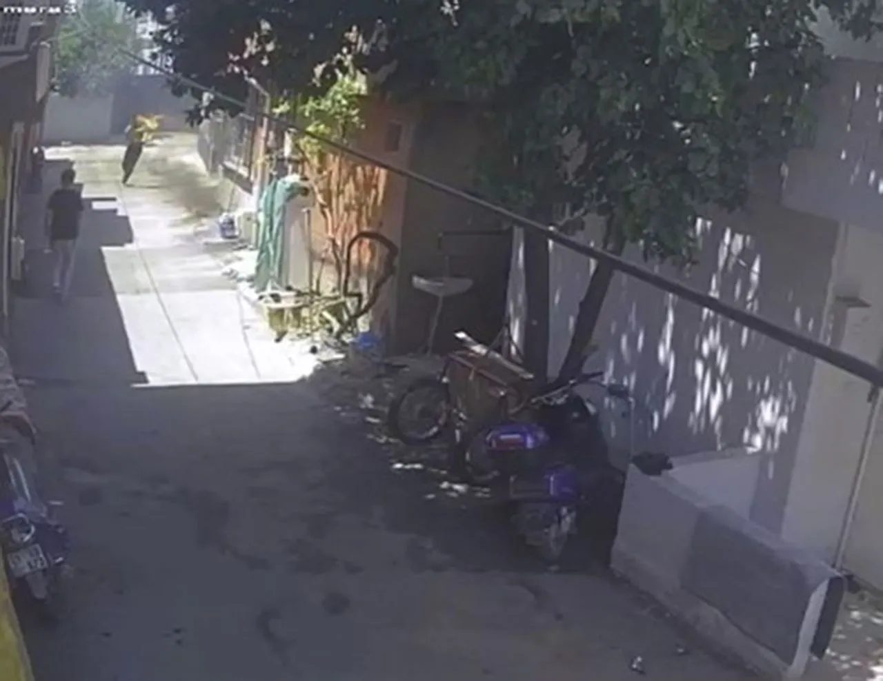 Yeğenini yakıp suçu başkasına atmıştı... Vahşetin görüntüleri ortaya çıktı