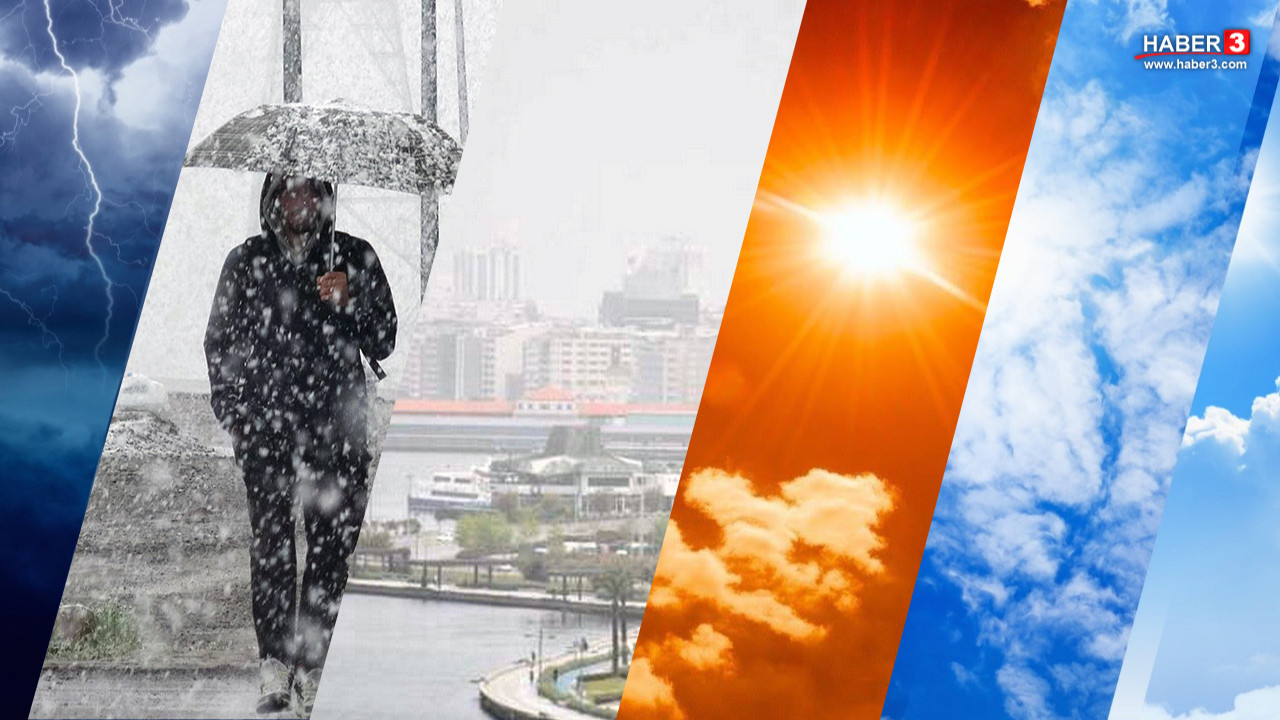 Yeni haftanın hava durumu raporu açıklandı: Soğuk ve yağışlar geri dönüyor