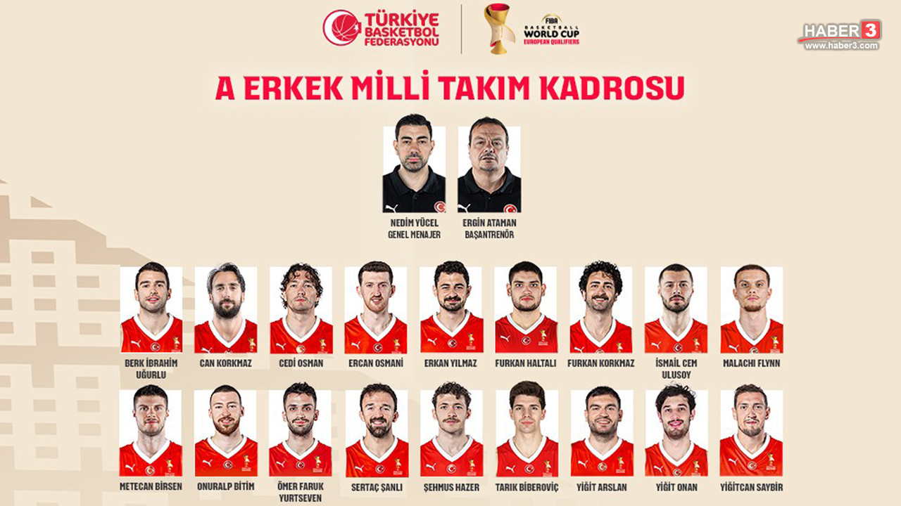 A Milli Takım'ın Dünya Kupası elemeleri aday kadrosu belli oldu