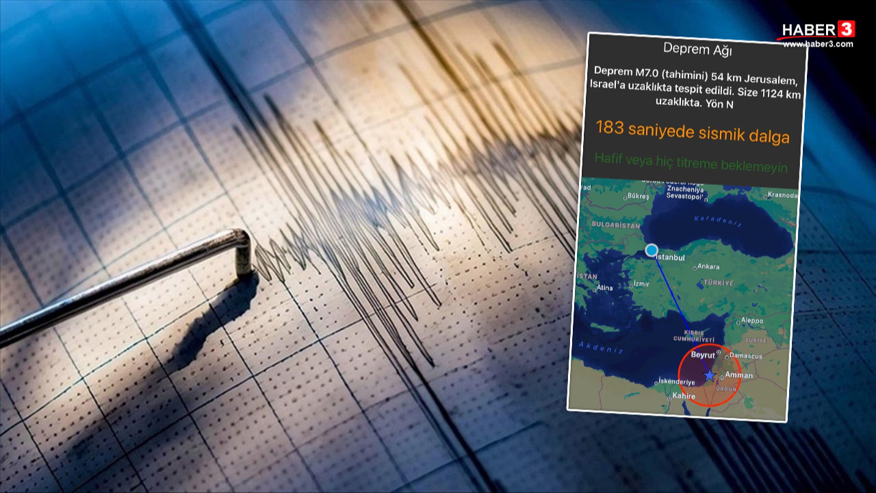 7 büyüklüğünde deprem bildirimi ortalığı karıştırdı