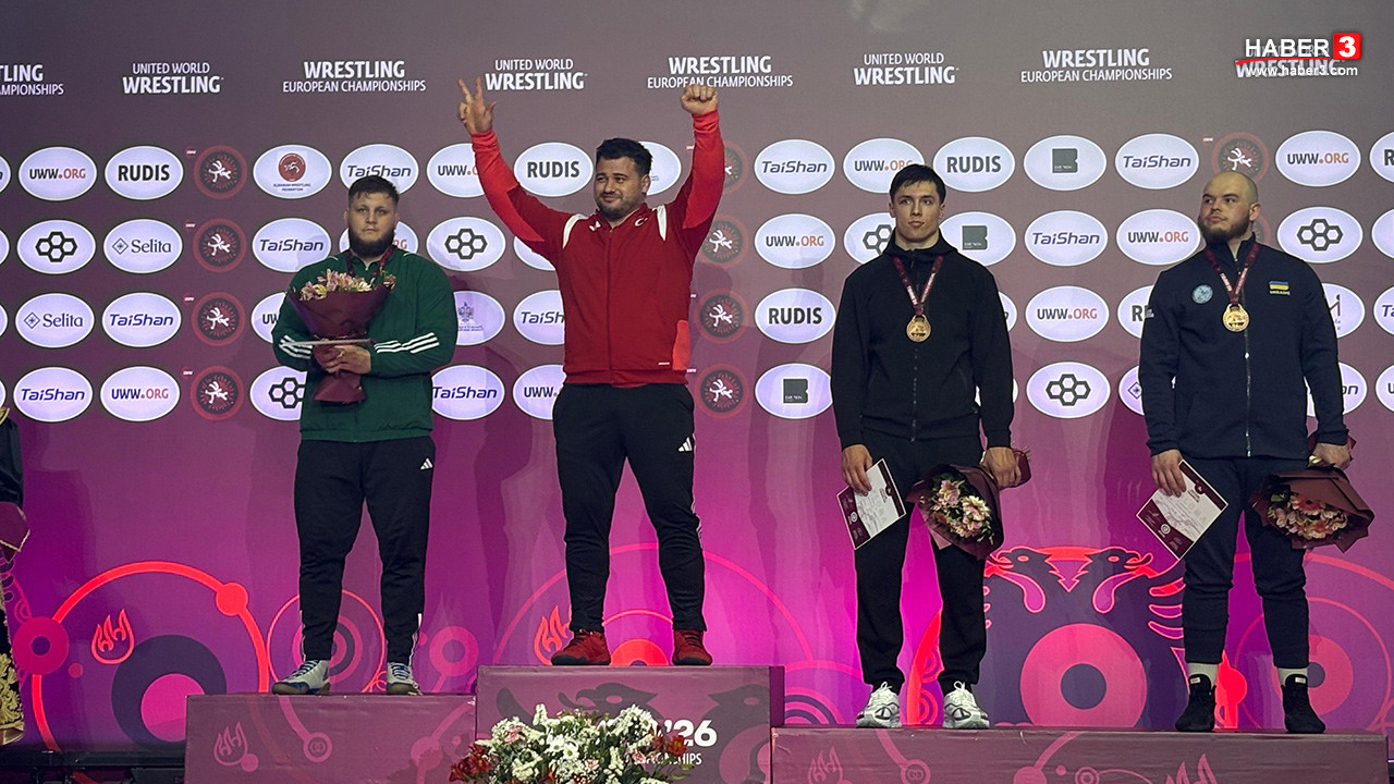 Rıza Kayaalp’ten tarihi rekor: 13. kez Avrupa Şampiyonu oldu!