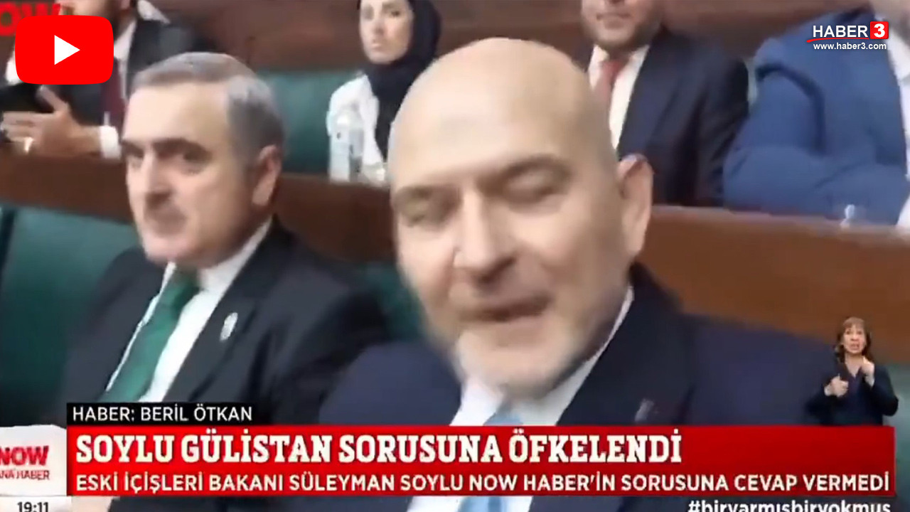 Eski İçişleri Bakanı AK Partili Süleyman Soylu'dan gazeteciye tepki çeken yanıt