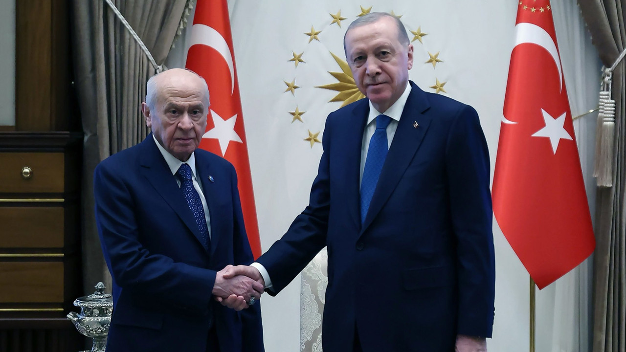 Erdoğan ve Bahçeli 3 ay sonra bir araya geldi