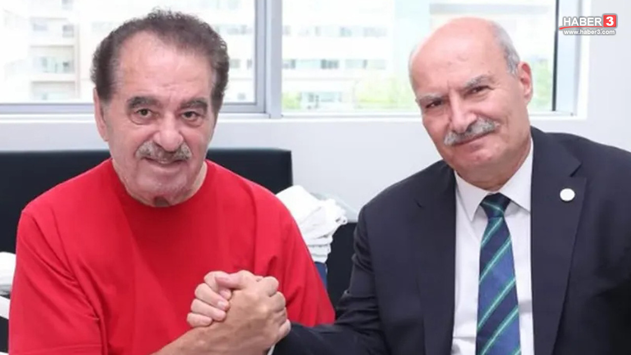 İbrahim Tatlıses'in hastaneden açıklama yaptığı görsel.