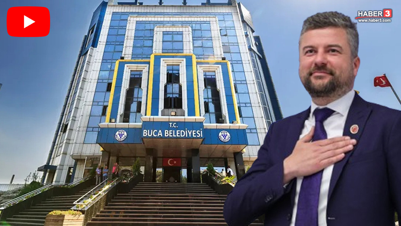 Buca Belediyesi binası önünde polis ekipleri