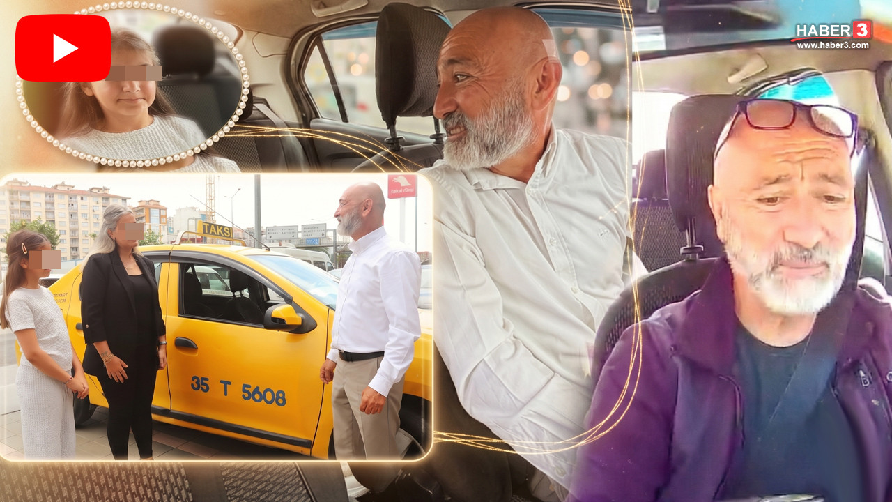 Taksi şoförünün soğukkanlılığı 10 yaşındaki Esila'nın hayatını kurtardı